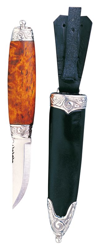 Bunadsølv bunadskniv ''Kari'' artnr: 361100