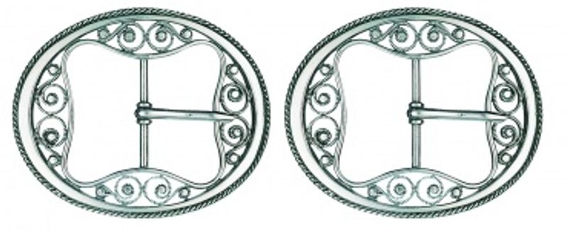 Bunadsølv Skospenner 021 100