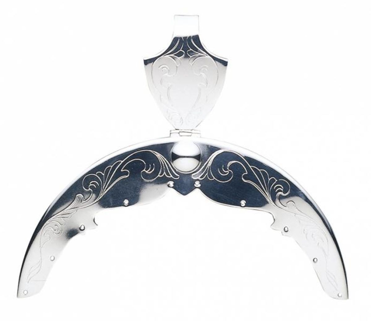 Bunadsølv Veskelås/Veskebøyle plett 340400