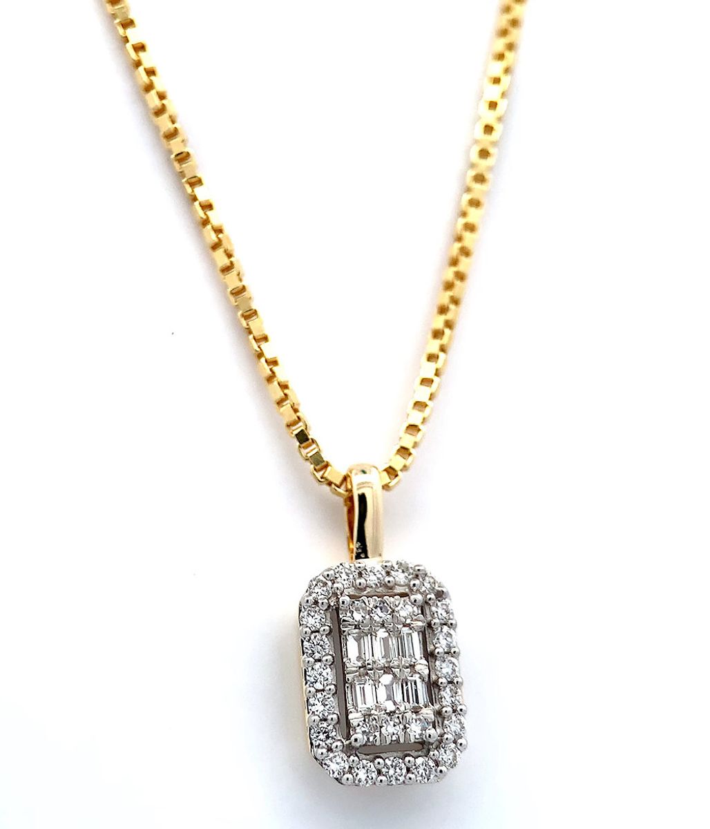 Diamantsmykke 0.20 carat diamanter