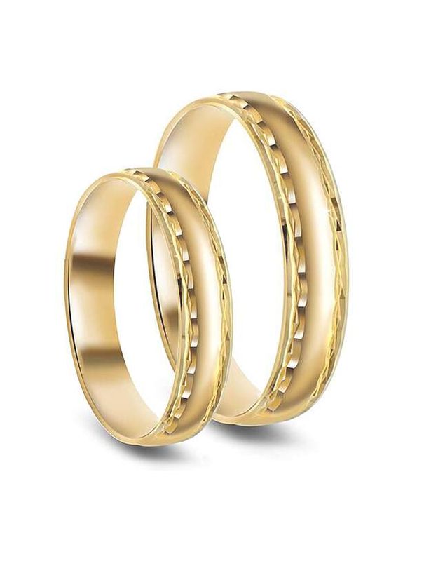 Gifteringer med mønster 4,5mm